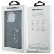 8. Etui Karl Lagerfeld FW Jeans Signature Logo na iPhone 16 Pro Max - niebieskie