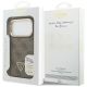 8. Etui Guess 4G PU Triangle Logo & Stand Camera Magsafe na iPhone 17 Pro - brązowe