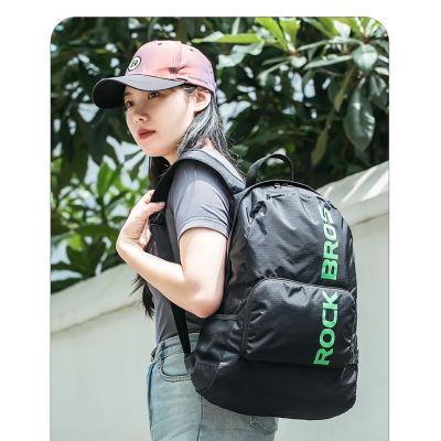 15. Plecak Rockbros H10-BK sportowy składany 18 l - czarny