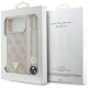 8. Etui Guess 4G Strap Triangle Logo MagSafe na iPhone 17 Pro Max - różowe