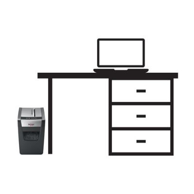 7. Rexel Niszczarka Momentum X410-SL Slimline, 10 kartek, 23 l kosz