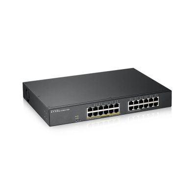 10. Switch Zyxel GS1900-24EP 24p PoE (PoE+: 12;) 130W Managed Gigabit