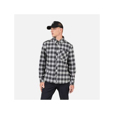 Koszula męska ROSSIGNOL RANCH PLAID SHIRT czarna