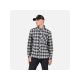 Koszula męska ROSSIGNOL RANCH PLAID SHIRT czarna