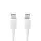 3. Samsung kabel USB-C - USB-C 3A 480Mb/s 1.8m biały (EP-DX310JWEGEU)