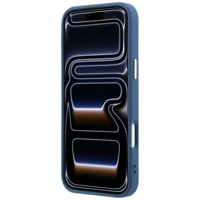 5. Etui Guess 4G & Big Resin Logo na iPhone 17 Pro / 18 Pro - jasnoniebieskie