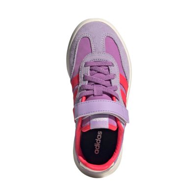 4. Buty dla dzieci adidas Barreda Decode EL fioletowo-różowe JR0772