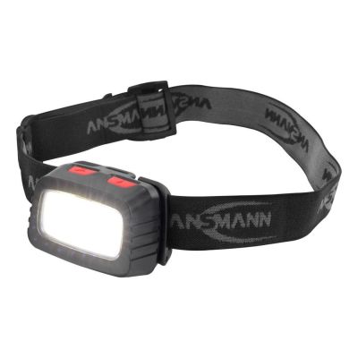 3. Ansmann HD200B Czarny, Szary Latarka czołowa LED