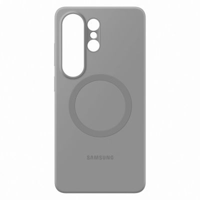 4. Etui Samsung Silicone Magnet Case na Samsung Galaxy S26 Ultra kompatybilne z MagSafe - szare