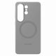 4. Etui Samsung Silicone Magnet Case na Samsung Galaxy S26 Ultra kompatybilne z MagSafe - szare