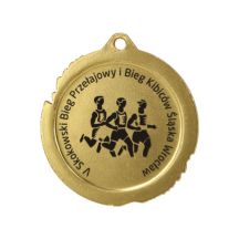 Medal grawerowany laserem- RMI