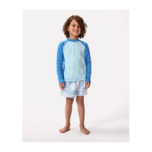 Lycra RIP CURL Icons Uv Brushed L/S-Boy niebieski