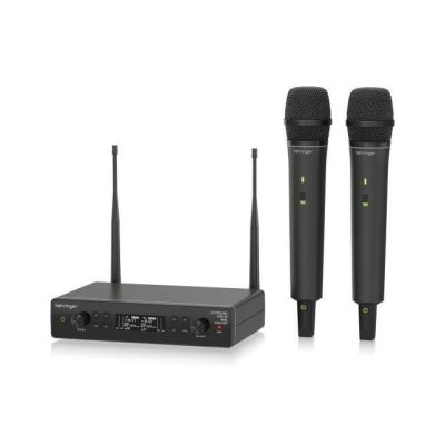 Behringer XTM1-35 DUAL VOCAL SET System bezprzewodowy UHF z 2 mikrofonami bezprzewodowymi