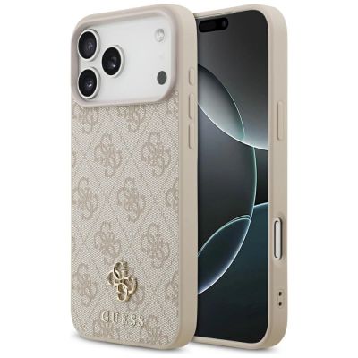 Etui Guess 4G Small 4G and Classic MagSafe na iPhone 17 Pro Max - różowe