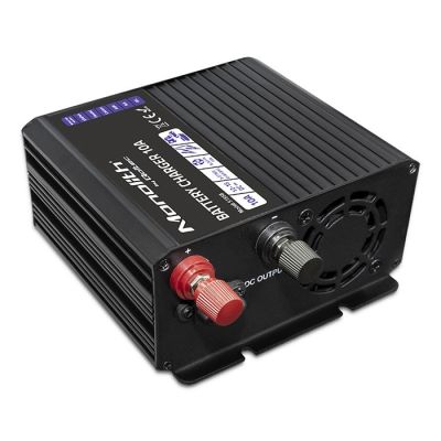 6. QOLTEC ŁADOWARKA DO AKUMULATORÓW MONOLITH LIFEPO4 AGM GEL SLA | 10A | 12V