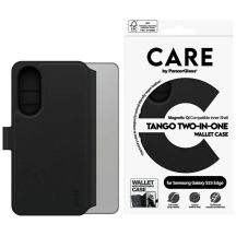 Etui CARE by PanzerGlass Feature Tango 2w1 Wallet Qi na Samsung Galaxy S25 Edge - czarne