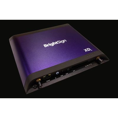 4. BrightSign Media Player UHD Dekodierung, PoE+, Audio&Storage
