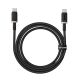 Kabel Baseus Dura Typ C-Typ C 100W 1m czarno-złoty