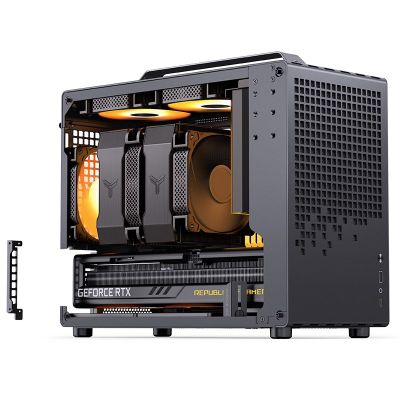 16. Obudowa Jonsplus MATX Uchwyt Case Z20 - czarny
