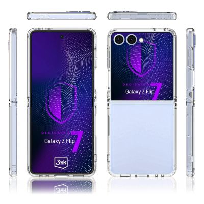 2. Etui 3mk Armor Case na Samsung Galaxy Z Flip 7 - przezroczyste