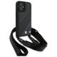 3. Etui BMW M Edition Carbon Stripe & Strap na iPhone 16 Plus - czarne