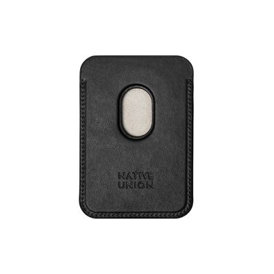 7. Native Union Wallet - skórzany portfel kompatybilny z MagSafe (black)