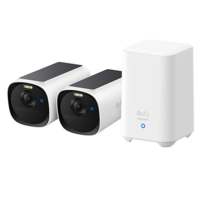 6. Eufy eufyCam E40 2-Cam Kit + HomeBase S280 Tubowa Kamera bezpieczeństwa IP Zewnętrzna 2688 x 1520 px Ściana