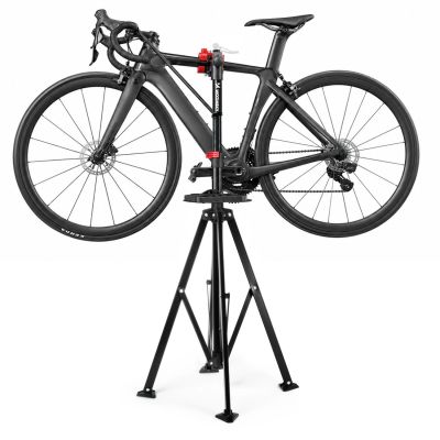 11. Stojak serwisowy Wozinsky WQX-180 na rowery 22-29" z ramieniem 360° - czarny