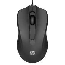 Mysz HP Wired Mouse 100 przewodowa czarna 6VY96AA