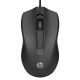 Mysz HP Wired Mouse 100 przewodowa czarna 6VY96AA