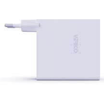 Verico 4OJ-ABGWE1-N1 ładowarka do urządzeń przenośnych Laptop, Smartfon, Tablet, Telefon Biały Prąd przemienny Szybkie ładowanie Wewnętrzna