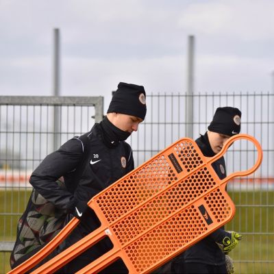 83. Mur piłkarski PRO 180 cm - NYLON