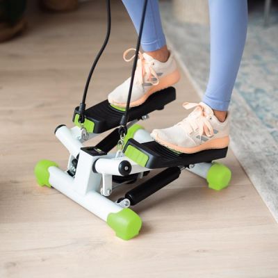 31. Stepper skośny z linkami HMS S3033 zielony