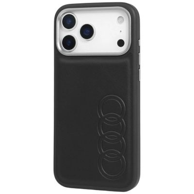 3. Etui Audi TT Synthetic Leather MagSafe do iPhone 17 Pro Max - czarne
