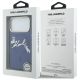 8. Etui Karl Lagerfeld IML Choupettes Karl  Script Logo MagSafe na iPhone 17 Pro - niebieskie