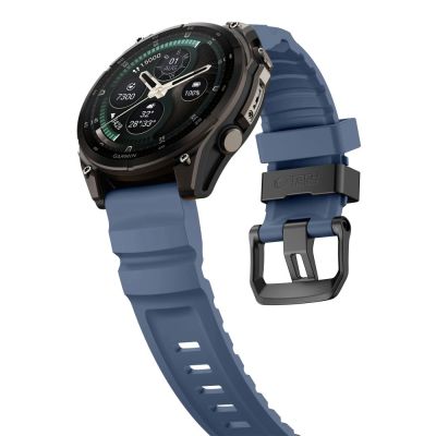 3. Pasek Tech-Protect Motion na Garmin Fenix 5X / 5X Plus / 6X / 6X Pro / 7X / 8 / 8 Pro / 9 / 9 Pro (51 mm) - niebieski