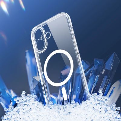 8. Etui Dux Ducis Clin Mag na iPhone 17 kompatybilne z MagSafe - przezroczyste