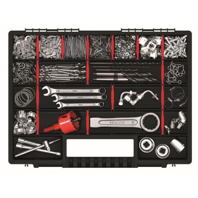 6. PODWÓJNY ORGANIZER SKRZYNKA 64 KOMORY KISTENBERG