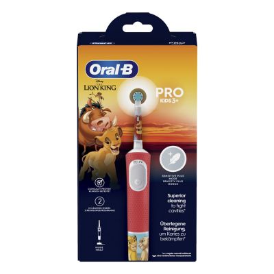 2. Szczoteczka Oral-B VITALITY PRO D103 THE LION KING czerwona