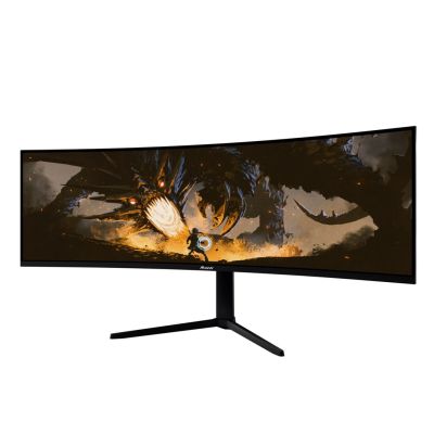 7. Arozzi Nova 49” Curved monitor komputerowy 124,5 cm (49") 5120 x 1440 px Dual QHD LED Czarny
