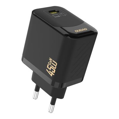 2. Ładowarka sieciowa Dudao A28C 45W GaN + kabel USB-C - czarna