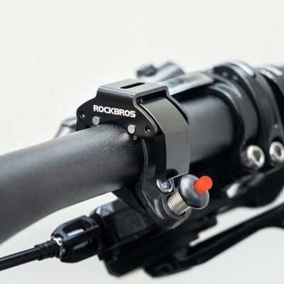 4. Dzwonek rowerowy Rockbros 34210006001 kształt C - czarny 