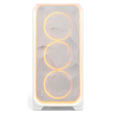 2. Etui Fractal Design Meshify 3 XL Ambience Pro RGB Clear Tint White ATX