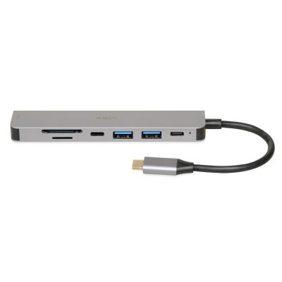 3. IBOX HUB USB IUH3SL4K SLIM USB3.2 HDMI 4K PD100W