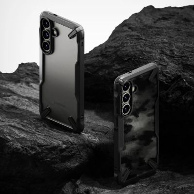 7. Etui Ringke Fusion X na Samsung Galaxy S25+ - czarny