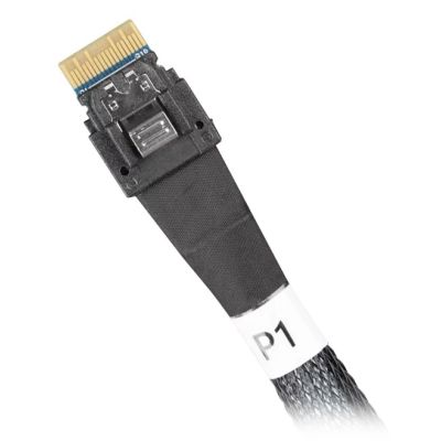 3. Kabel IcyDock MCIO 8i SFF-TA-1016 do 2x SlimSAS 4i 0,5Metr
