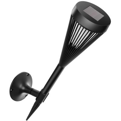 8. LAMPA POCHODNIA SOLARNA 2W1 EFEKT PŁOMIENIA 12 LED