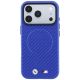 3. Etui BMW M Carbon Printed Ring MagSafe na iPhone 17 Pro / 18 Pro - niebieskie