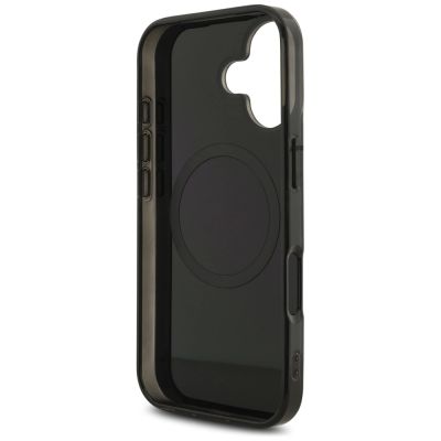 7. Etui AMG Double Layer Transparent Graphics MagSafe do iPhone 17 - czarne