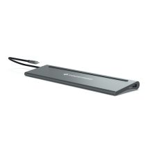 Stacja dokująca CONCEPTRONIC 12-1 USB-C->2xHDMI/3xUSB-A/DP/+ 18cm gr
